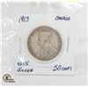 Image 1 : 1913 KING GEORGE 92.5% SILVER 50 CENTS