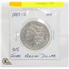 Image 1 : 1883-S 90% SILVER MORGAN DOLLAR