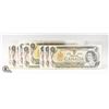 Image 1 : 10 1973 ONE DOLLAR BILLS $1 UNCIRCULATED