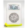 Image 1 : CANADA 2022 $10 MAPLE LEAF ULTRA CAMEO