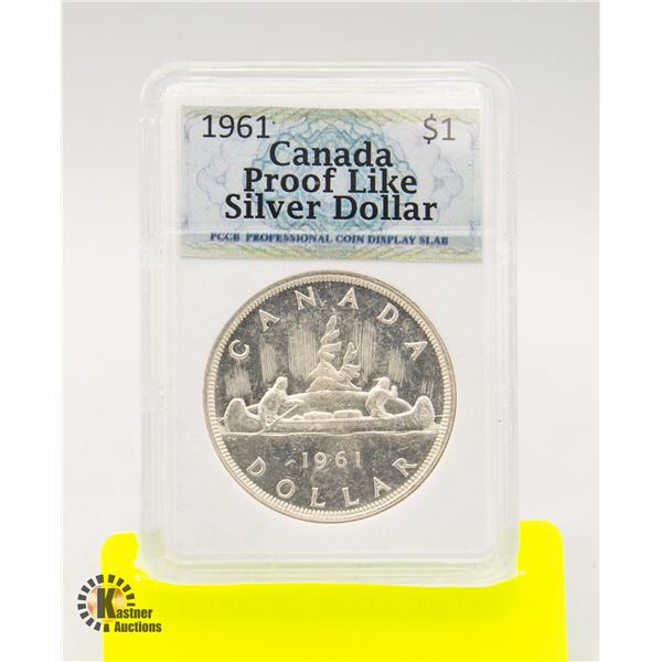 1961 PROOFLIKE SILVER DOLLAR