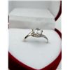 Image 4 : 925 SILVER OPEN ADJUSTABLE SIZE MOISSANITE RING