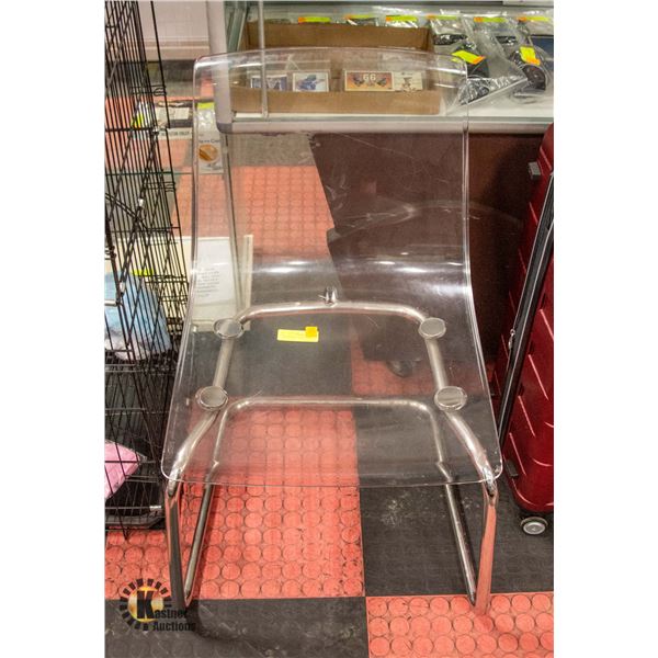 MID CENTURY GHOST CHAIR