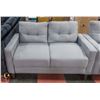 Image 4 : NEW GREY SOFA, LOVE-SEAT, & CHAIR SET ALL TOGETHER