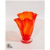 Image 1 : BEVELED EDGE SWAG MURANO LEFTON VASE