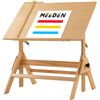 Image 1 : NEW MEEDEN XSZ-2 BIRCHWOOD DRAFTING TABLE