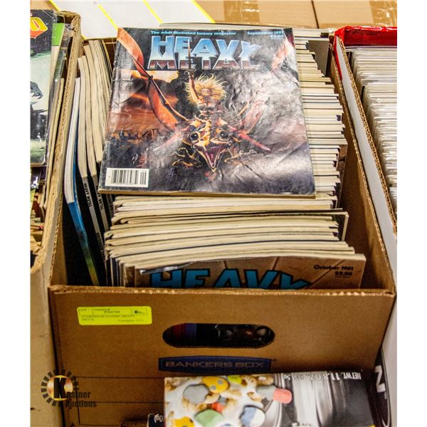 75 ISSUES OF CLASSIC HEAVY METAL