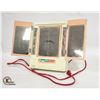Image 1 : 1970S LIGHTED MAKE UP MIRROR, W/ POWER OUTLET