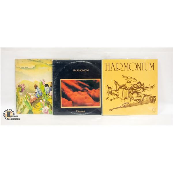 3 HARMONIUM RECORDS