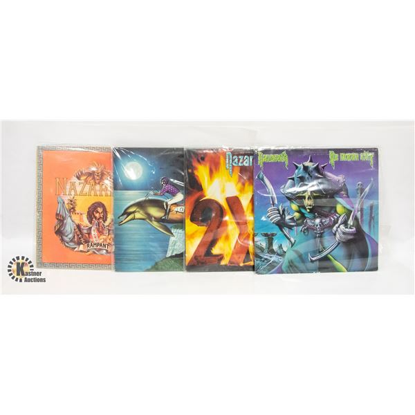 4 NAZARETH RECORDS
