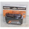 Image 1 : NEW RIDGID 18VOLT MAX OUTPUT LITHIUM 6 AH BATTERY