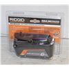 Image 1 : NEW RIDGID 18VOLT MAX OUTPUT LITHIUM 6 AH BATTERY