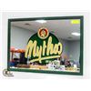 Image 1 : UNICORN BRAND MYTHOS BEER MIRROR FRAMED SIGN