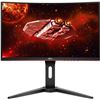 Image 1 : NEW AOC CQ27G1 27" CURVED FRAMELESS GAMING MONITOR