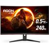 Image 1 : NEW AOC 32" CURTVED FRAMELESS GAMING MONITOR