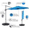 Image 2 : NEW VILLACERA 10' OFFSET OUTDOOR PATIO UMBRELLA