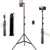 Image 1 : NEW DAYLEER 65" SELFIE STICK TRIPOD WITH REMOTE