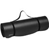 Image 1 : NEW AMAZON BASICS 1/2" EXTRA THICK YOGA MAT BLACK