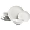 Image 1 : NEW SIMPLY COUPE DINNERWARE SET, WHITE, 10 PC