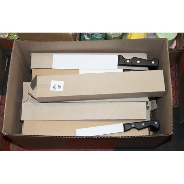 BOX WITH FIFTEEN KNIFE SETS