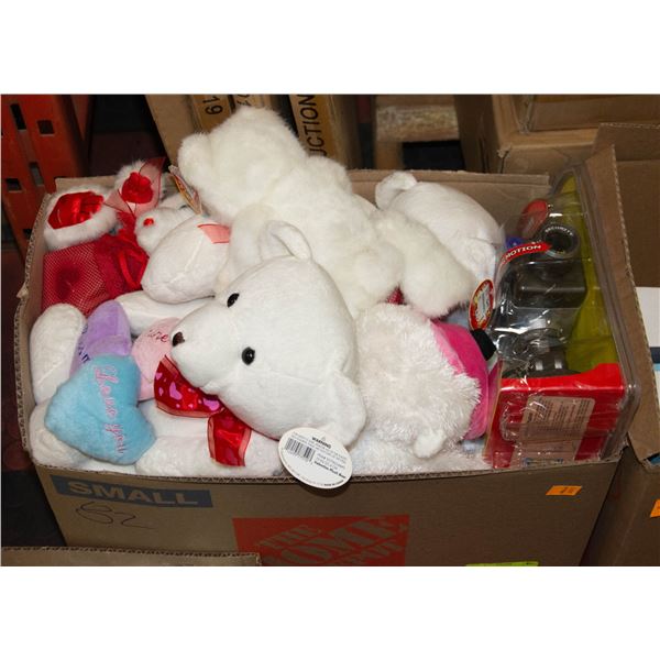 BOX OF PLUSHIES