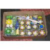 Image 1 : BOX OF CANDLES AND HOLDERS
