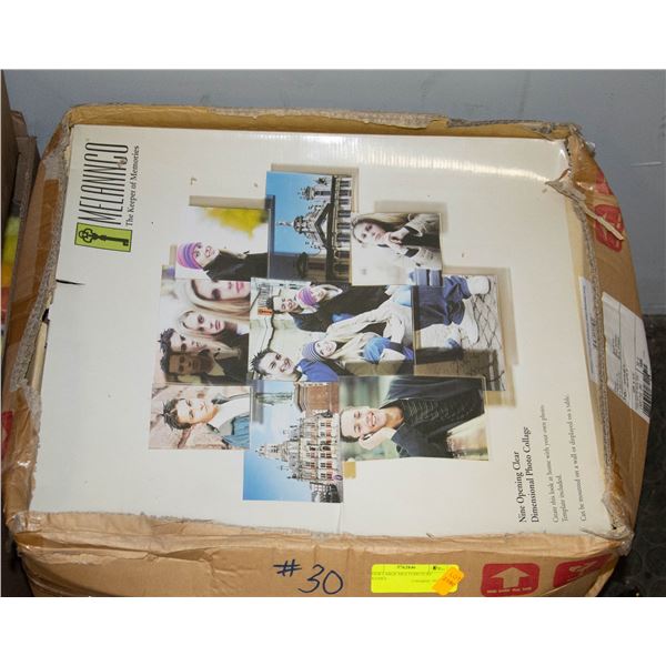 4 LARGE MULTI PICTURE FRAMES