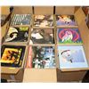 PALLET OF RECORDS INCLUDES ROCK, POP, COUNTRY &