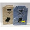 Image 1 : NEW MENS SHIRTS 1DENIM/1TAN SIZE XL