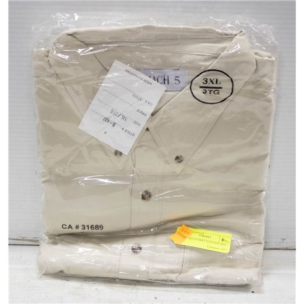 NEW MACH SHIRT NATURAL SIZE 3XL