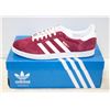 Image 1 : NEW ADIDAS MENS GAZELLE BURGANDY SIZE 12