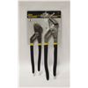 2 PIECE GROOVE JOINT PLIER SET NEW SEALED