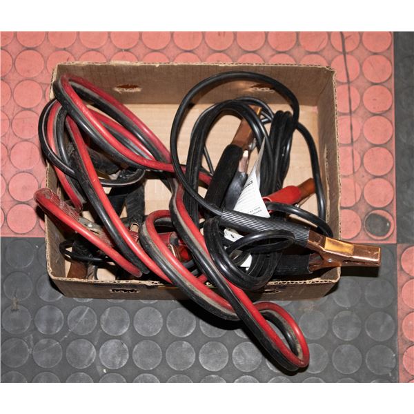 2 SETS OF BOOSTER CABLES