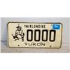 Image 1 : YUKON KLONDIKE LICENSE PLATE