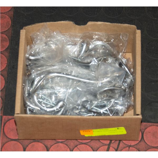 16 NEW LARGE COAT HOOKS