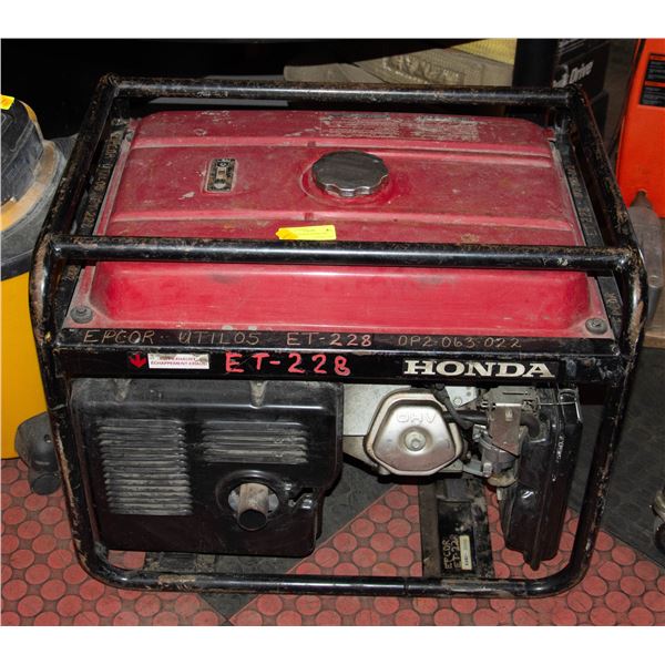 HONDA EB 5000X GEENRATOR