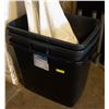 Image 1 : 3 DEEP 210L STORAGE BINS-NO LIDS