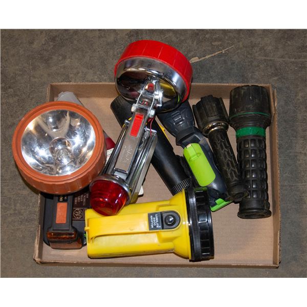 FLAT OF FLASH LIGHTS