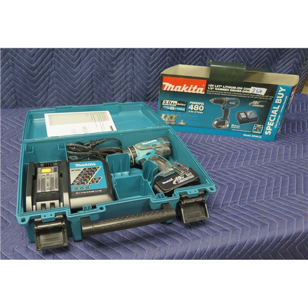 Makita XPH012 Cordless LXT Hammer Driver-Drill Kit   in Hard Case