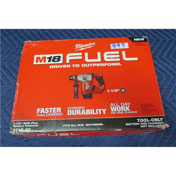 Milwaukee 2715-20 M18 Fuel SDS Plus Rotary Hammer  (Tool Only)