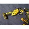 Image 2 : Qty 2 DeWalt DCD708 Drill Drivers & DCS355 Oscillating Multi-Tool