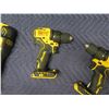 Image 6 : Qty 2 DeWalt DCD708 Drill Drivers & DCS355 Oscillating Multi-Tool