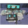 Image 1 : Qty 3 Makita DC18RD Two Port Multi-Chargers & Carry Case