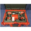 Image 2 : Milwaukee Packout Case w/ Hammer Drill & Impact Driver, Charger, etc