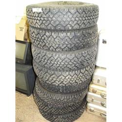 8 studded ties- size205-705R14 (84)