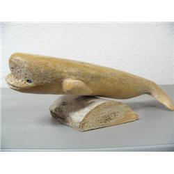 9 1/2" Whalebone Whale by Mark Seagana (2)
