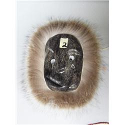 7" Soapstone Mask by Eddie Scott (2)