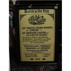 Framed advertisement (2)