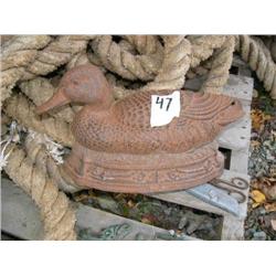 Cast iron Duck Doorstop (100)