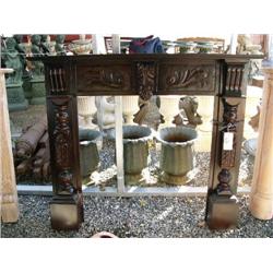 Dark Color Fireplace Mantel (1)